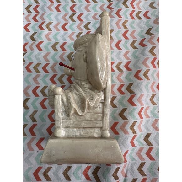 Vintage 1972 R & W BERRIES Statue #9048 Figurine GET WELL SOON - Made In USA! - Picture 4 of 8